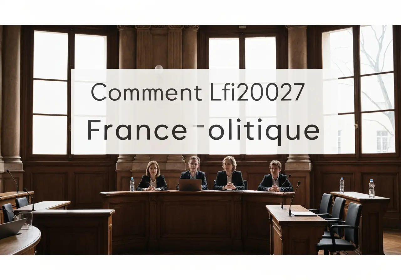 Comment lfi2027 France politique suit les enjeux juridiques de l'actualité 2026